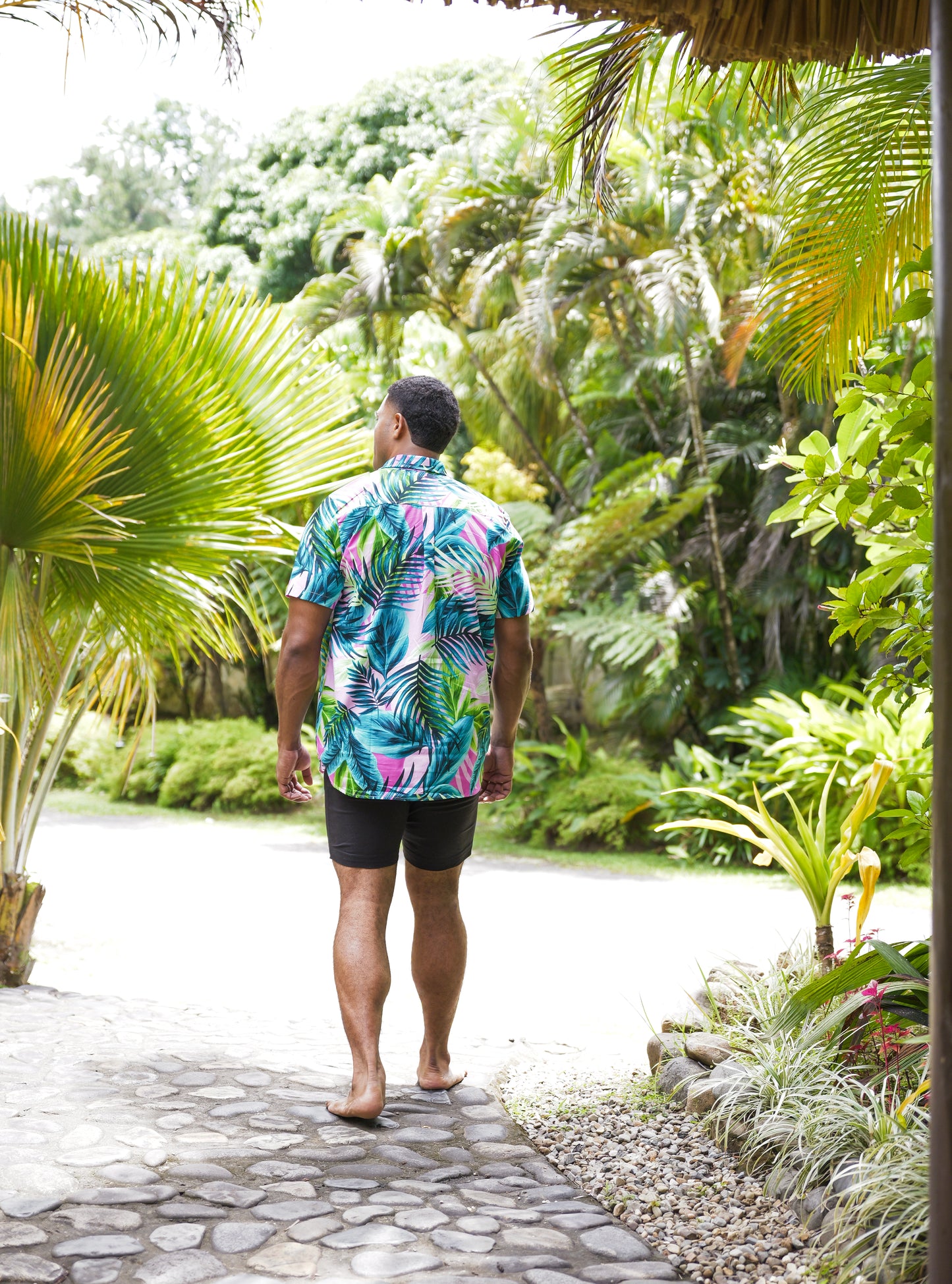 Palapalai Fern - Short Sleeve Men's Shirt