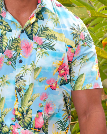 Kula Bird - Short Sleeve Shirt - Malia Fiji