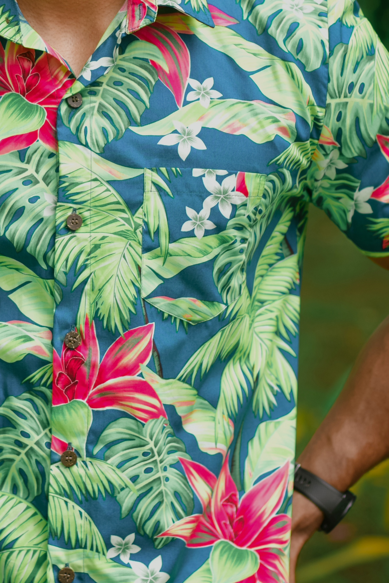 Into the Palms - Short Sleeve Shirt - Malia Fiji
